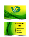 Diseño de Tarjeta de Presentación por Moinulhaque 2 para VG Wellness LLC | Diseño #21692588