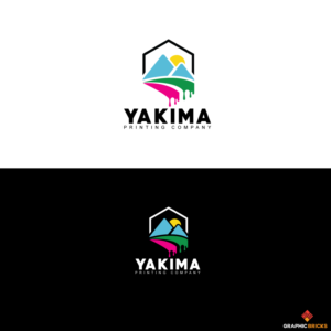 Yakima Printing Company or YPC | Logo Design by Graphic Bricks