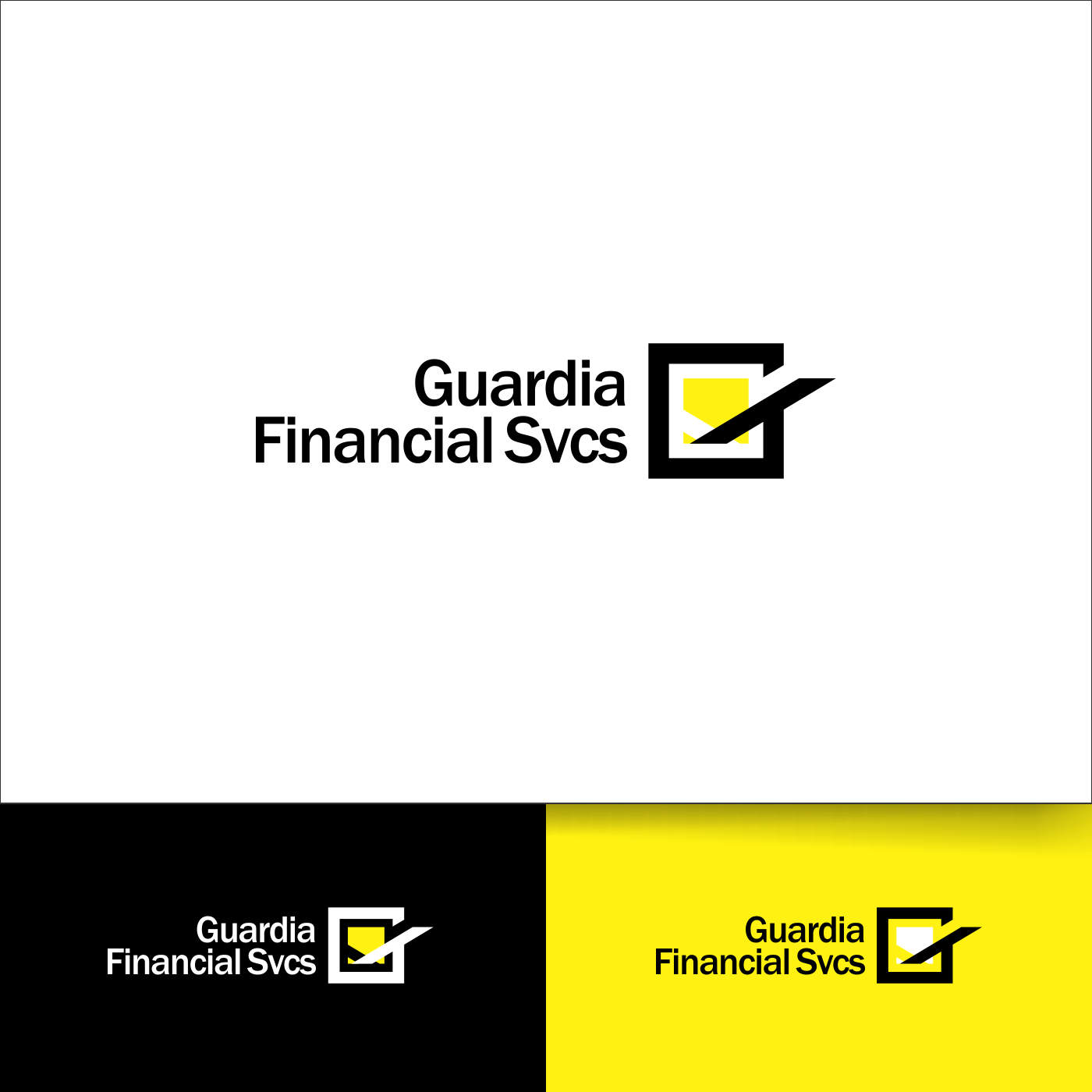 Logo Design by Arham Hidayat for Guardia Financial Insurance Svcs | Design #21698083