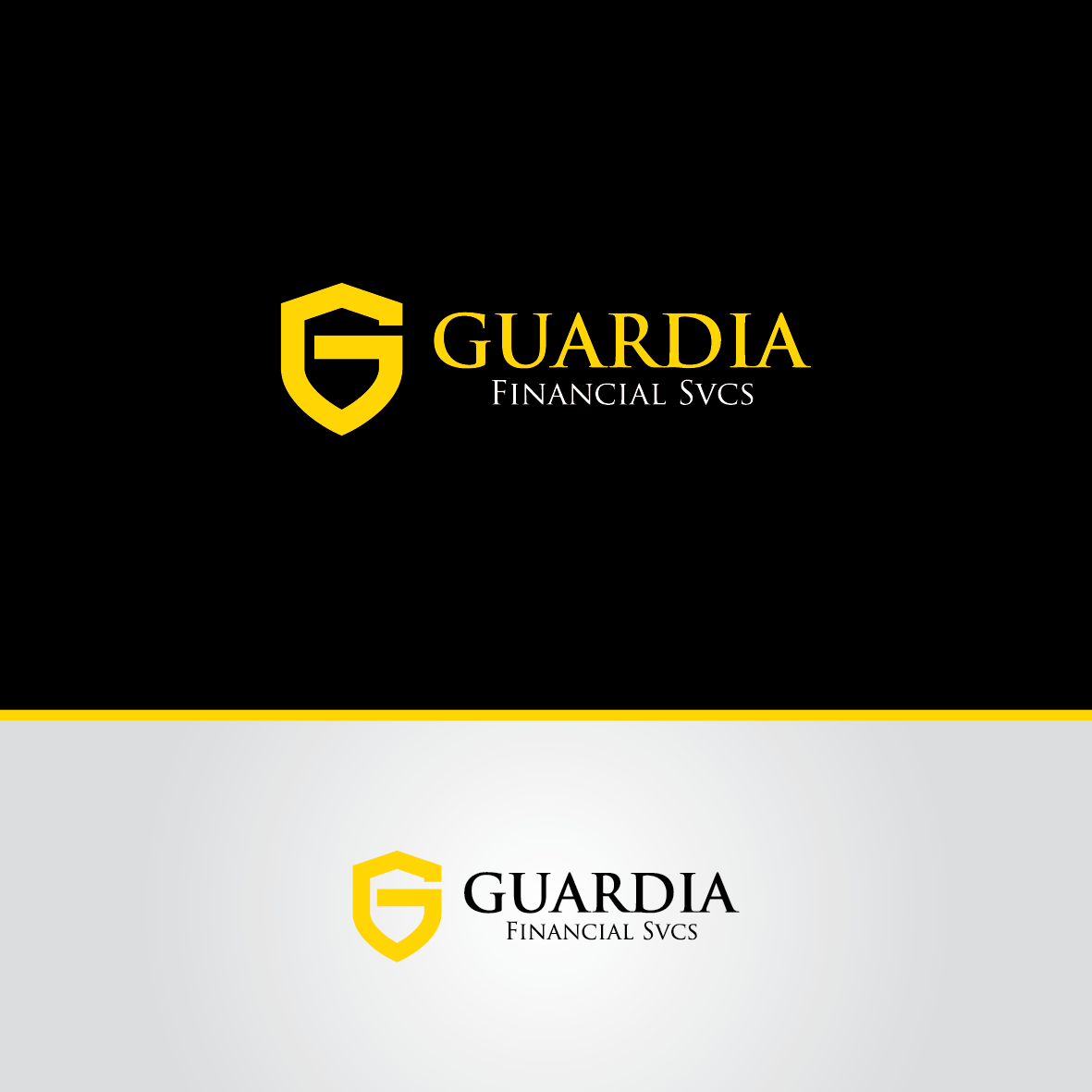 Logo Design by Mungbejotok for Guardia Financial Insurance Svcs | Design #21707984