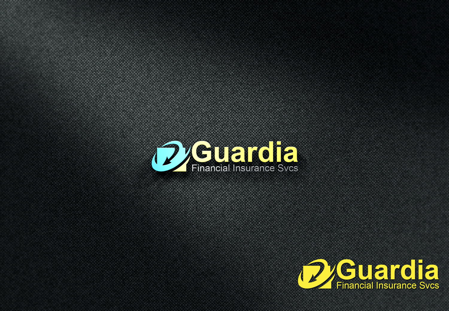 Logo Design by Afsana Yesmin for Guardia Financial Insurance Svcs | Design #21707386