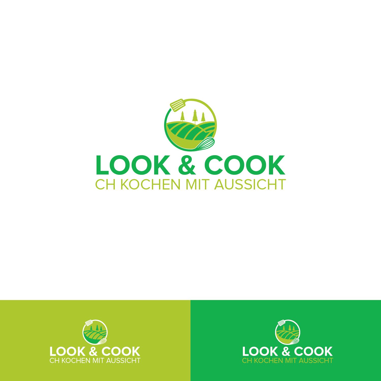 Logo Design by Maxo-Biz for lookandcook.ch | Design #21684545