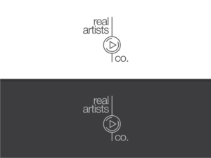 Real Artists Co. or Real Artists Company | Logo Design by Atvento Graphics