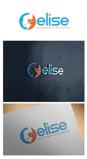 Elise Le battement de coeur de votre cabinet | Logo Design by AbhishekkM'24