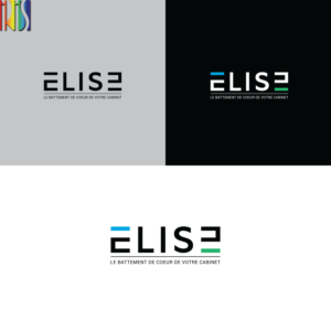 Elise Le battement de coeur de votre cabinet | Logo Design by Iris 3