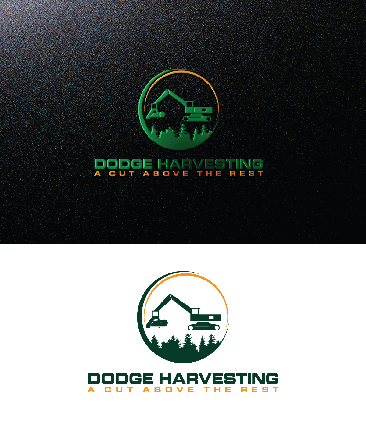 Logo Design by Wild Geek for Dodge harvesting | Design #21676637