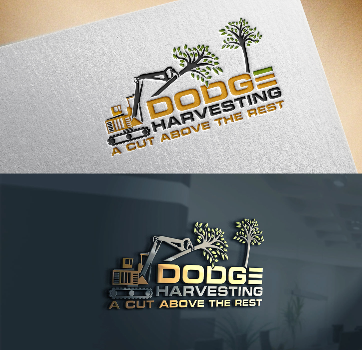 Logo-Design von artkey9 für Dodge harvesting | Design #21702991