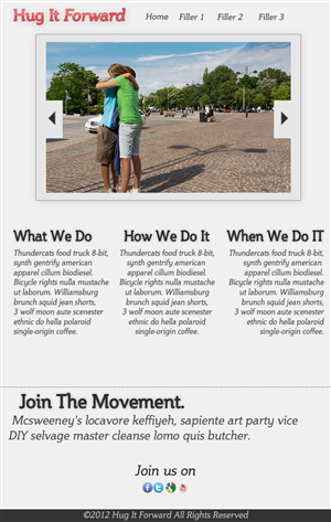 Web Design by Collin Wenos for this project | Design: #698493