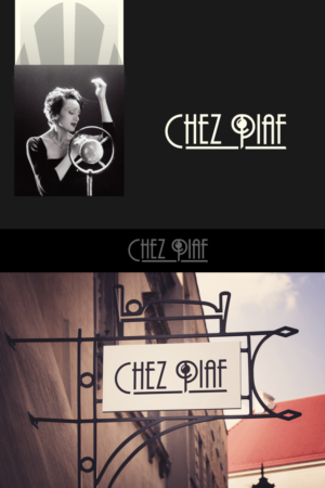 Chez Piaf  | Diseño de Logo por AHGDesign