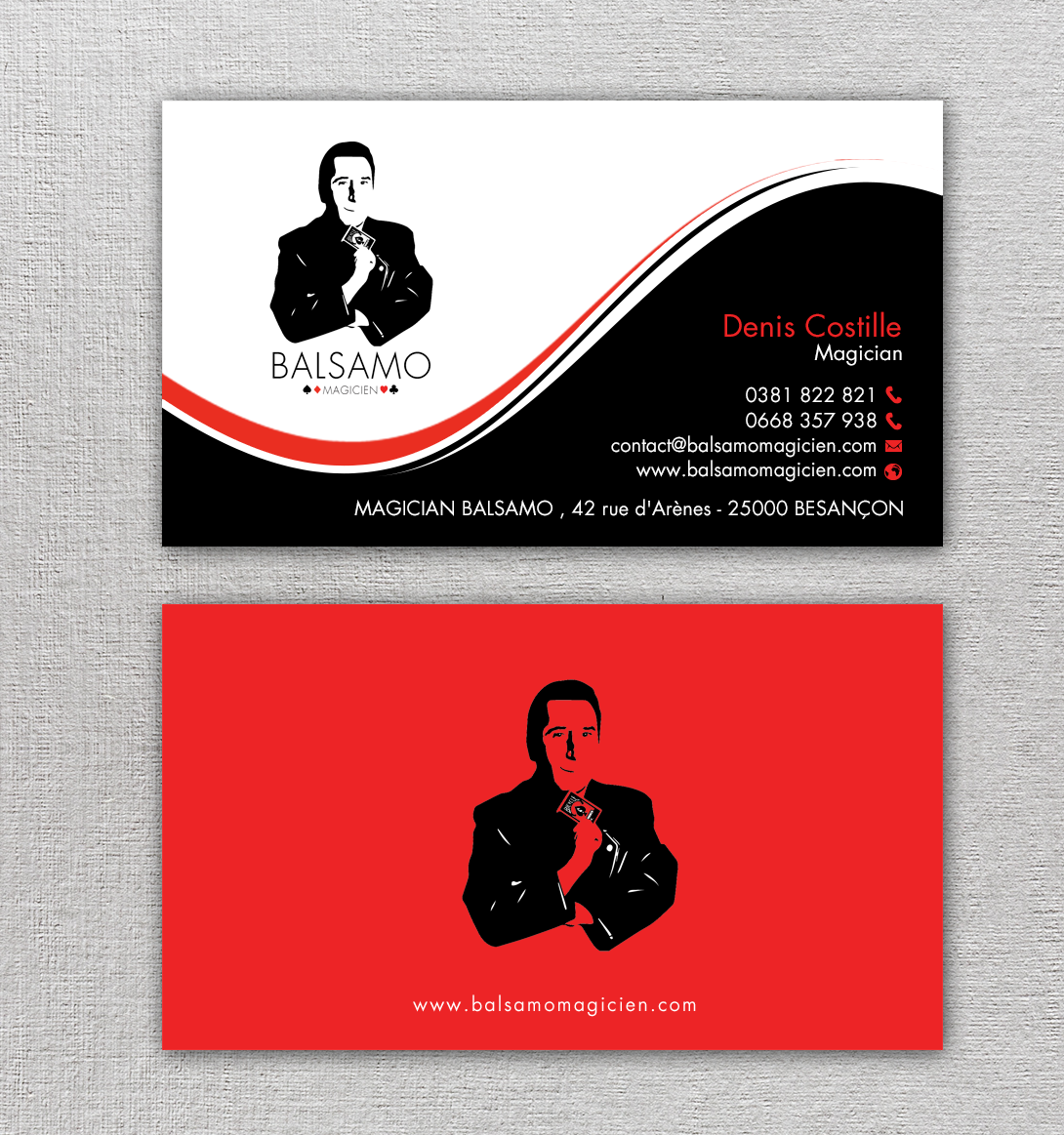 Business Card Design by chandrayaan.creative for this project | Design #21686980