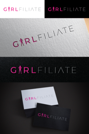 GirlFiliate | Design de Logo par Wild Geek