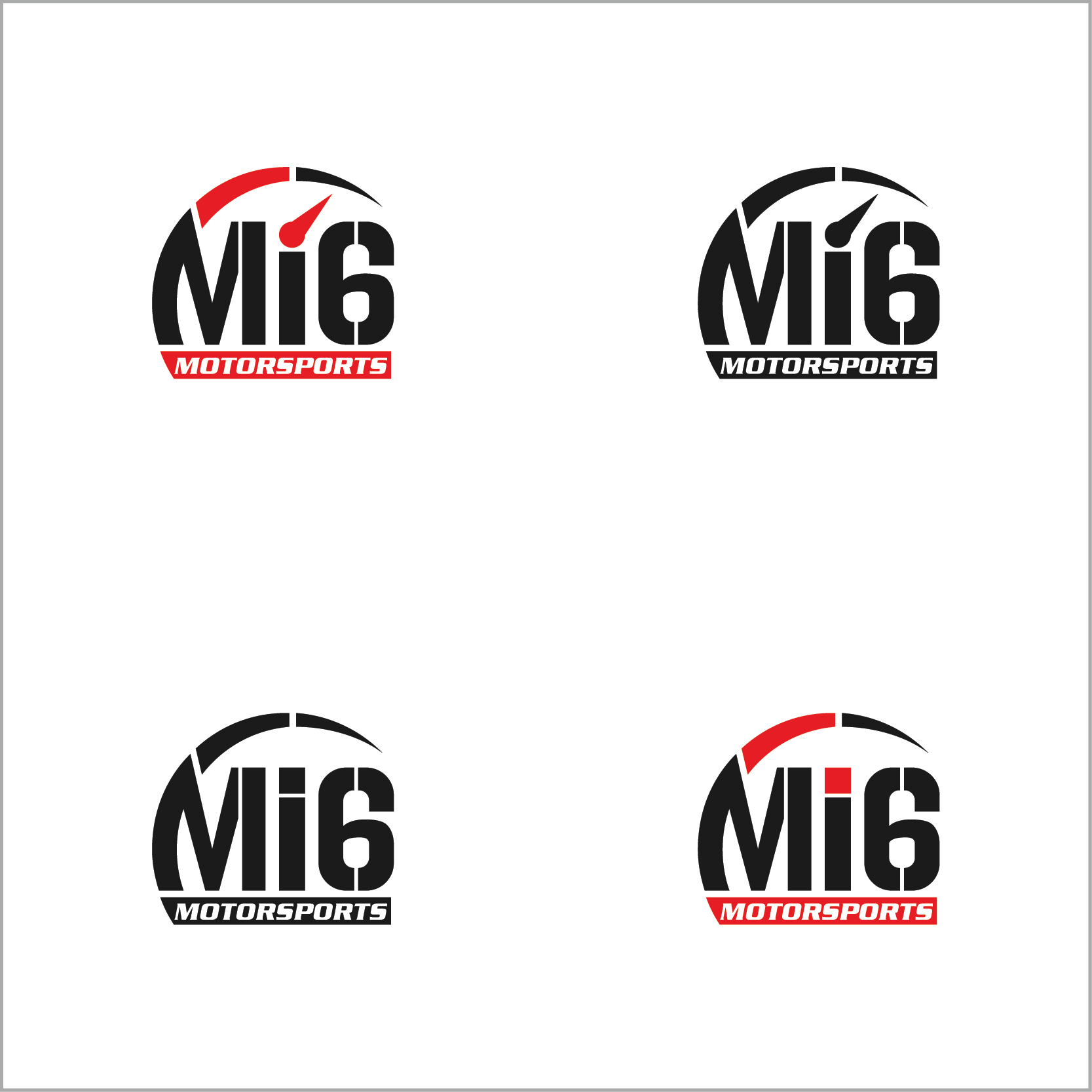 Logo Design by DesignNXT for MI6 MOTORSPORTS | Design #21690197