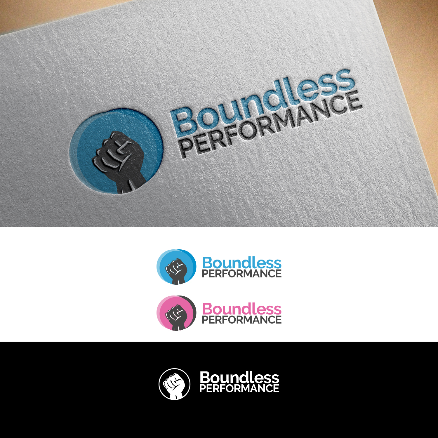 Logo Design by syrwebdevelopment for Boundless Performance | Design #21686057