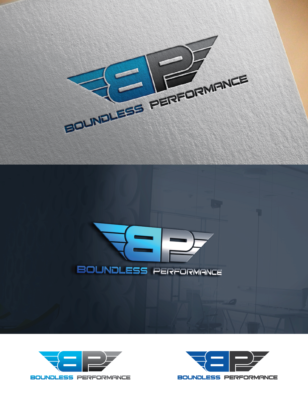 Logo Design by Wild Geek for Boundless Performance | Design #21682450