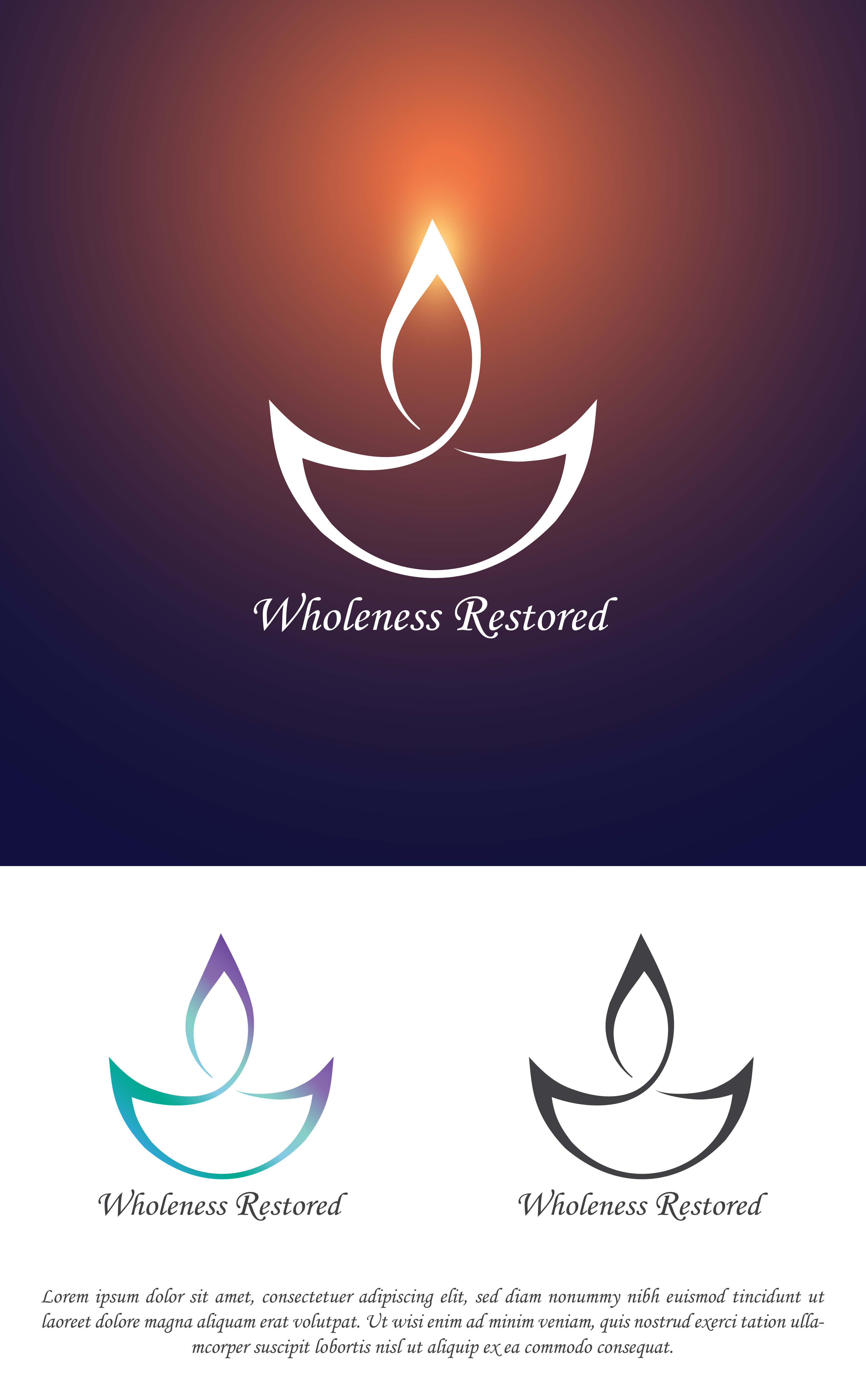 Diseño Gráfico por Viraj Perera para Wholeness Restored | Diseño #21704586
