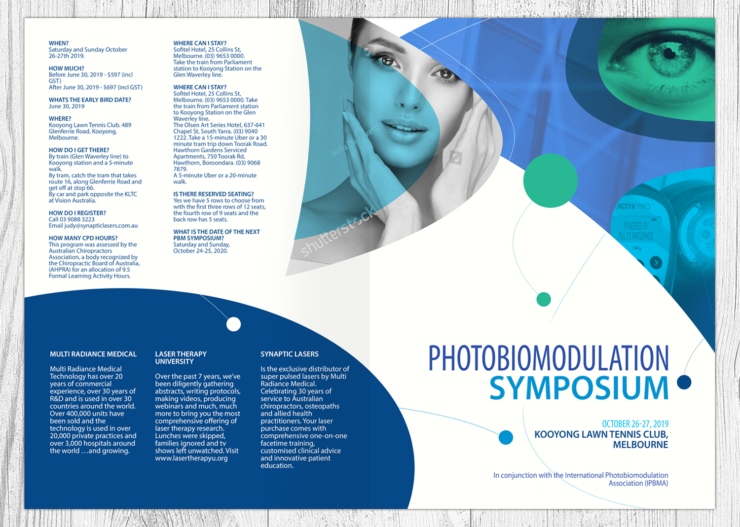 Brochure Design by Victor_pro for Synaptic Lasers | Design #21763725