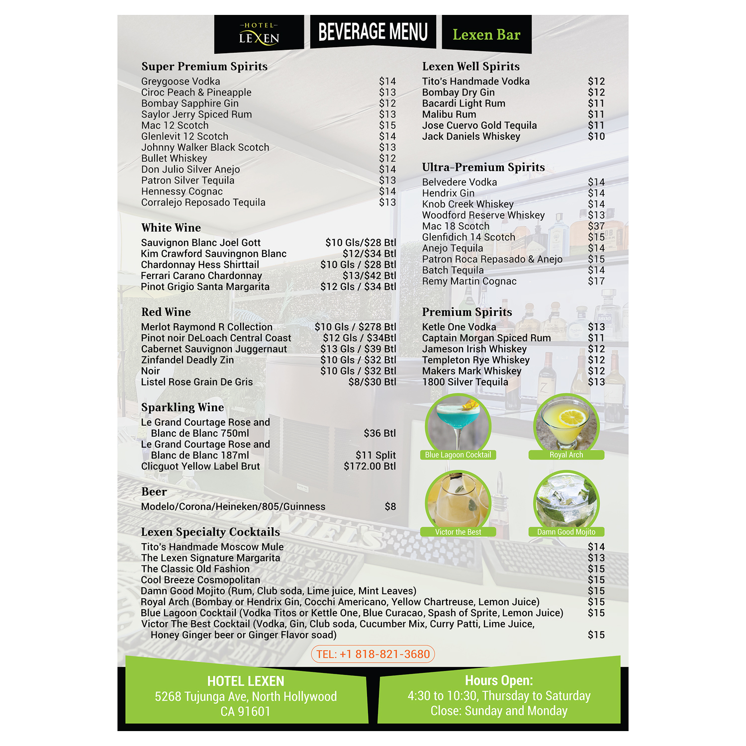 Menu Design by ncg1112 for this project | Design #21715241