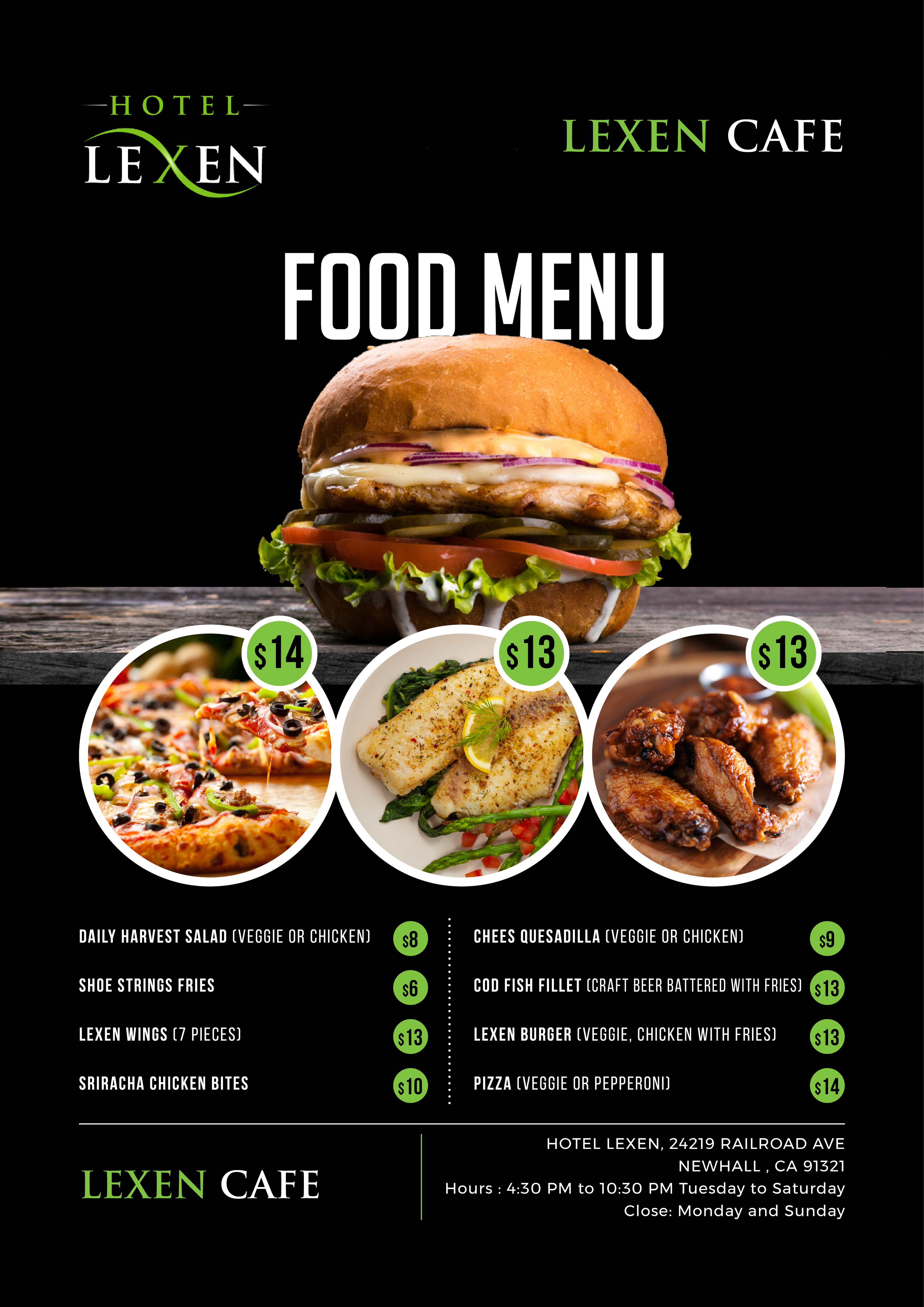 Menu Design by Creativeadpro for this project | Design #21690229