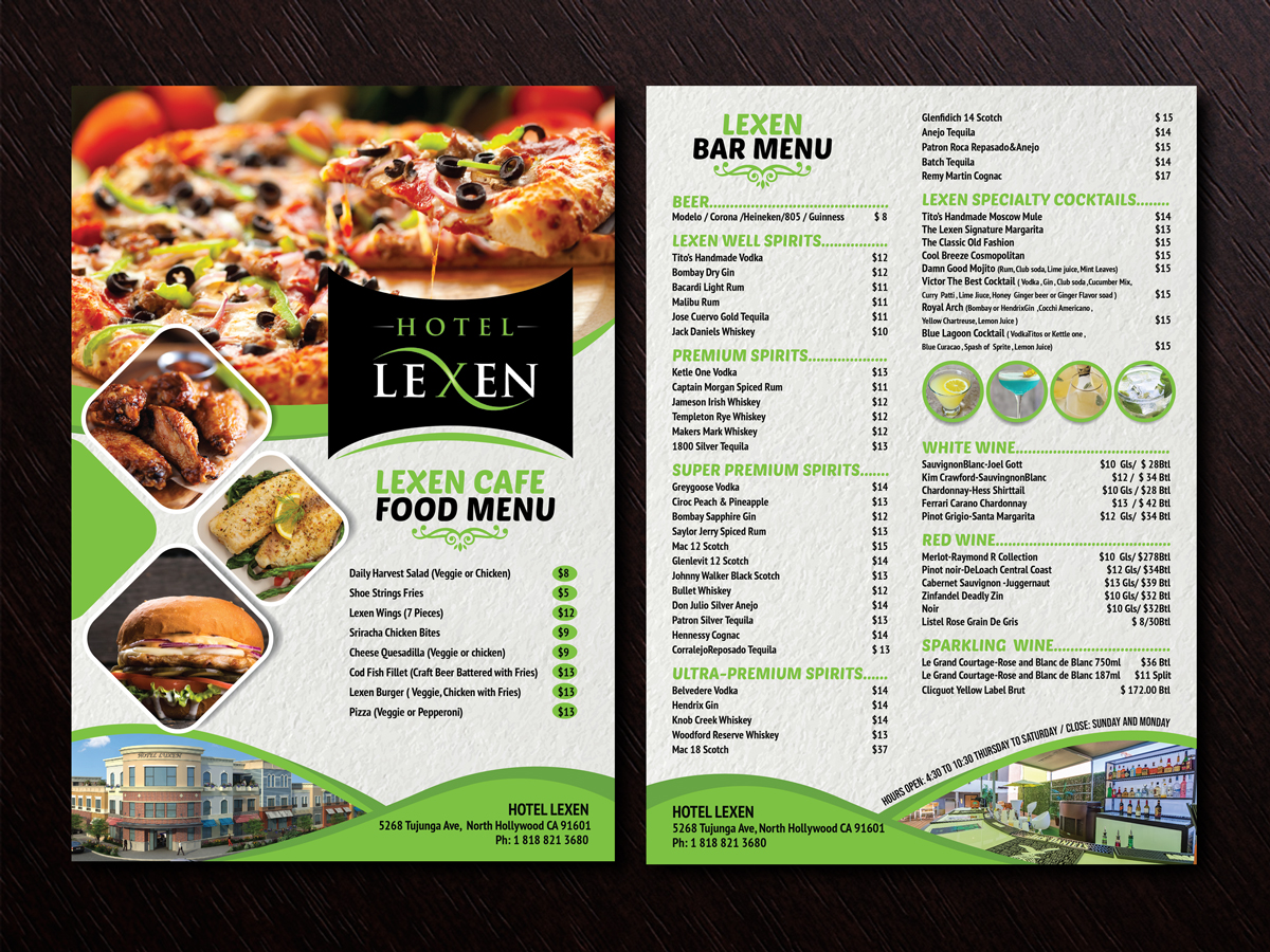 Menu Design by soorya 4 for this project | Design #21797348