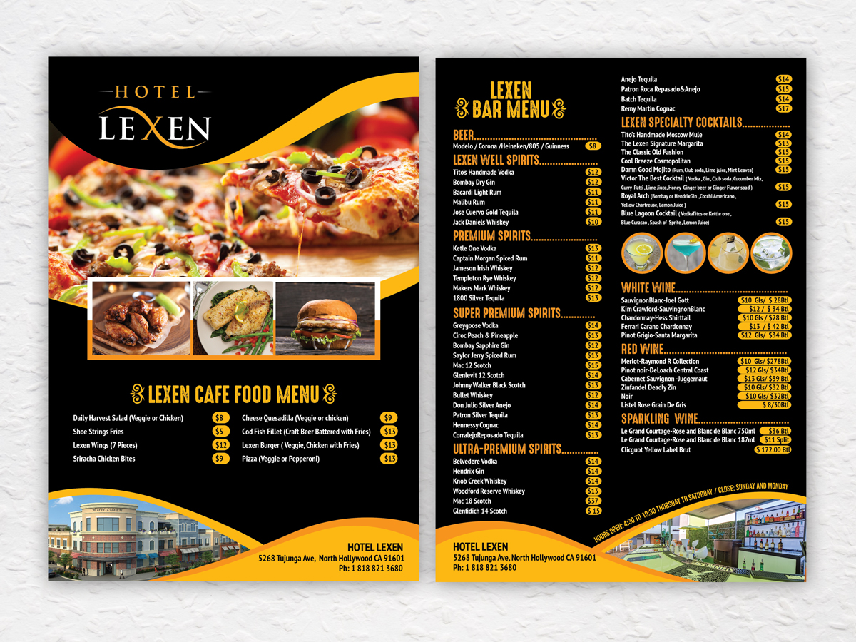 Menu Design by soorya 4 for this project | Design #21799419