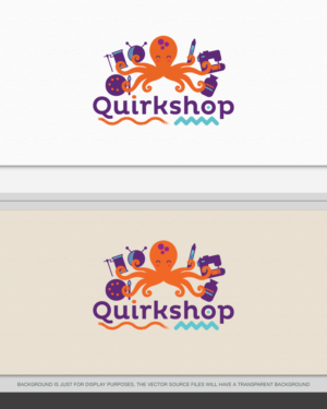 Quirkshops | Logo Design by AD-X