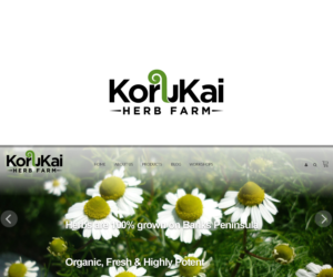 KoruKai Herb Farm | Logo Design by Mario