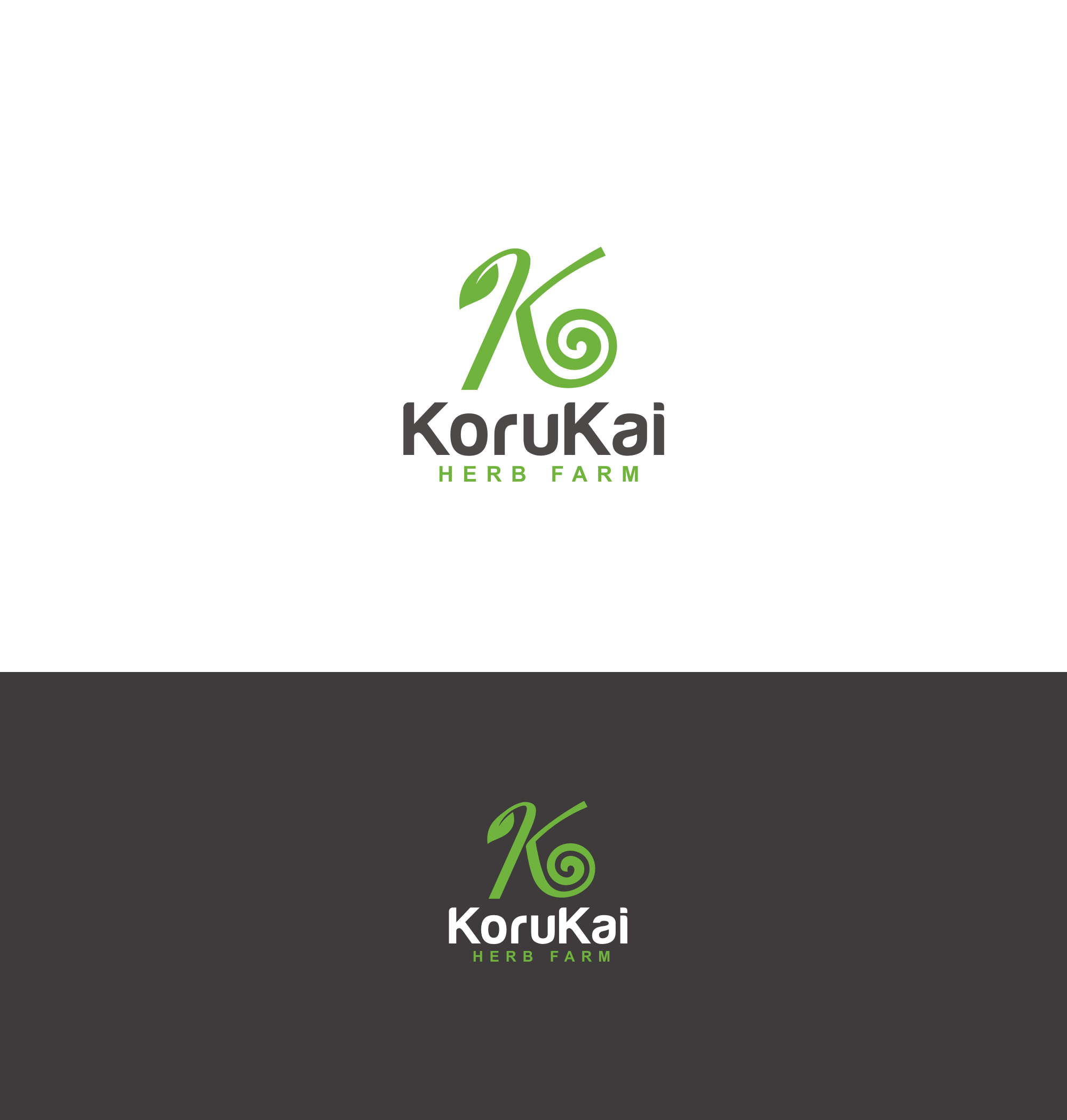 Diseño de Logo por hassan23as para KoruKai Herb Farm | Diseño #21688598