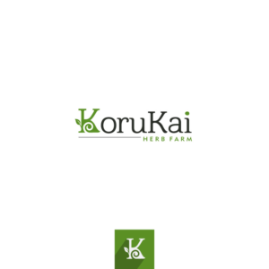 Logo Design by ecorokerz for KoruKai Herb Farm | Design #21688053