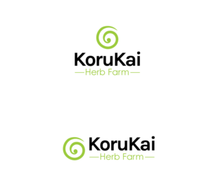 Logo Design by e-art™ for KoruKai Herb Farm | Design #21688092