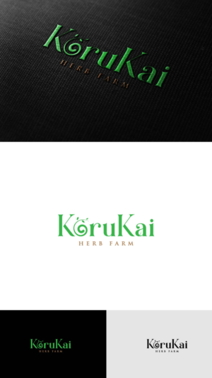 Logo-Design von AnteMeridiem für KoruKai Herb Farm | Design: #21690902