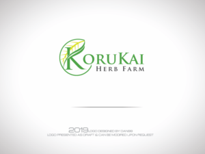 Logo Design by dan99 for KoruKai Herb Farm | Design #21685845
