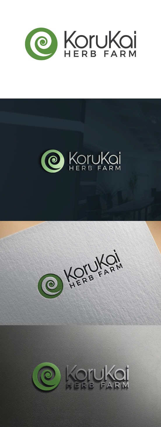 Logo Design by Artraj0196 for KoruKai Herb Farm | Design #21700775