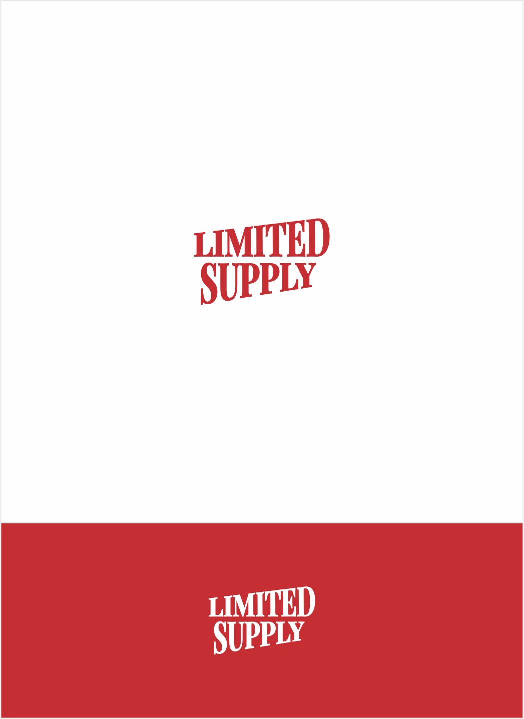 Logo Design by Naavyd for Limited supply  | Design #21710356