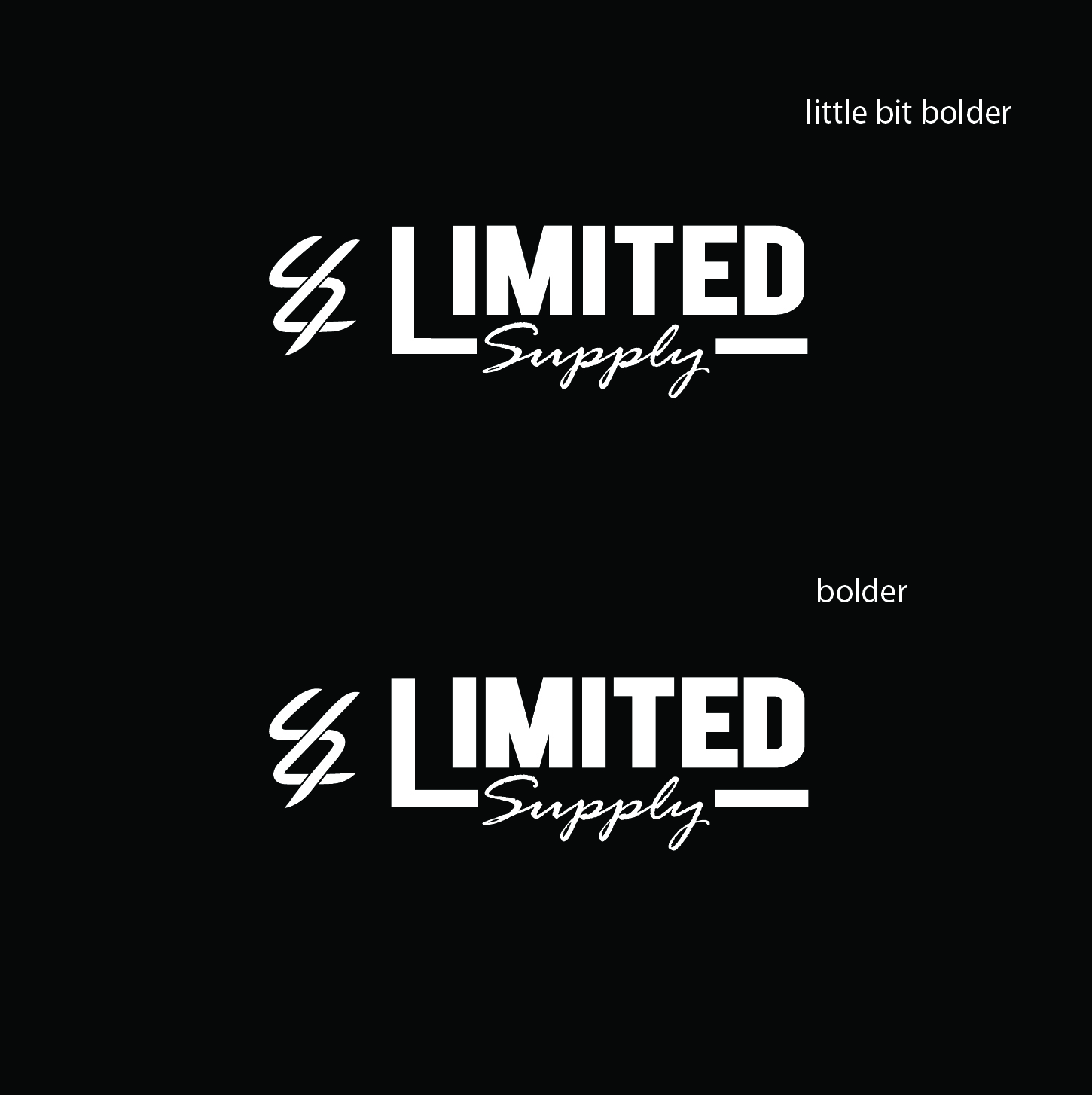 Logo Design by PenArmy for Limited supply  | Design #21734324