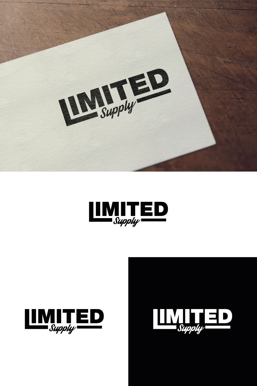 Logo Design by OurCreative for Limited supply  | Design #21696182