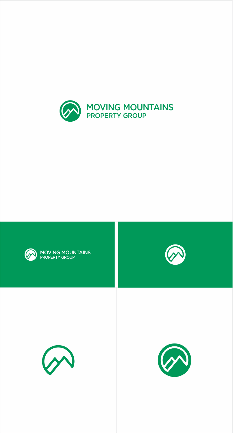 Diseño de Logo por Naavyd para Moving Mountains Property Group | Diseño #21701893