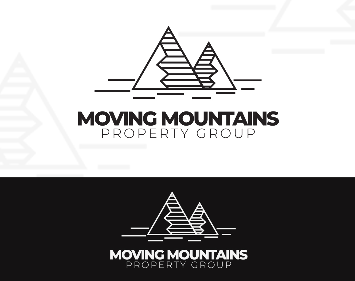 Logo Design by Atroxic Design for Moving Mountains Property Group | Design #21692560