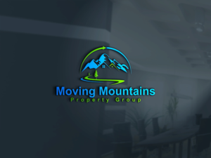 Diseño de Logo por creativerahman82 2 para Moving Mountains Property Group | Diseño: #21695269