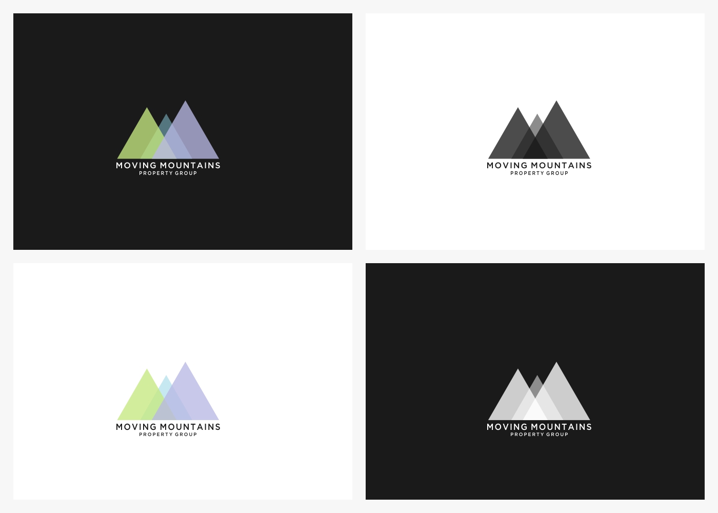 Logo Design by eiffel tesla for Moving Mountains Property Group | Design #21695695