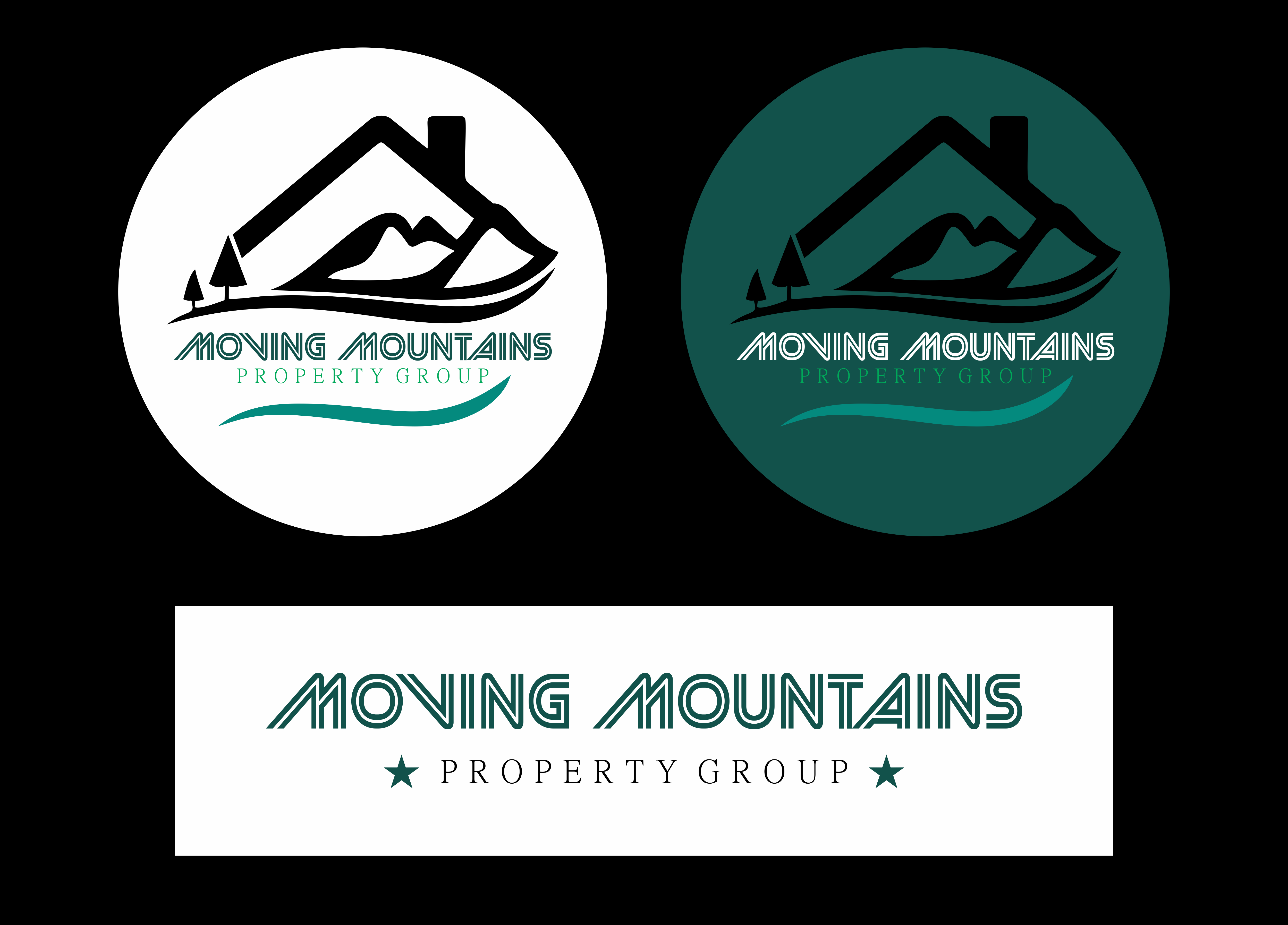 Logo Design by MDLB house for Moving Mountains Property Group | Design #21704410