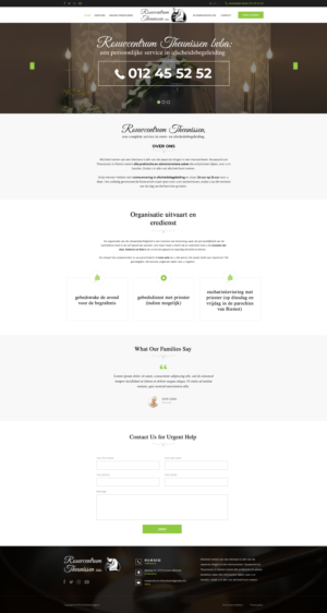 Funeral Services Site | Web-Design von v.senthil-designer