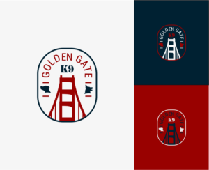 Golden Gate K9 | Logo Design by DyzDesign