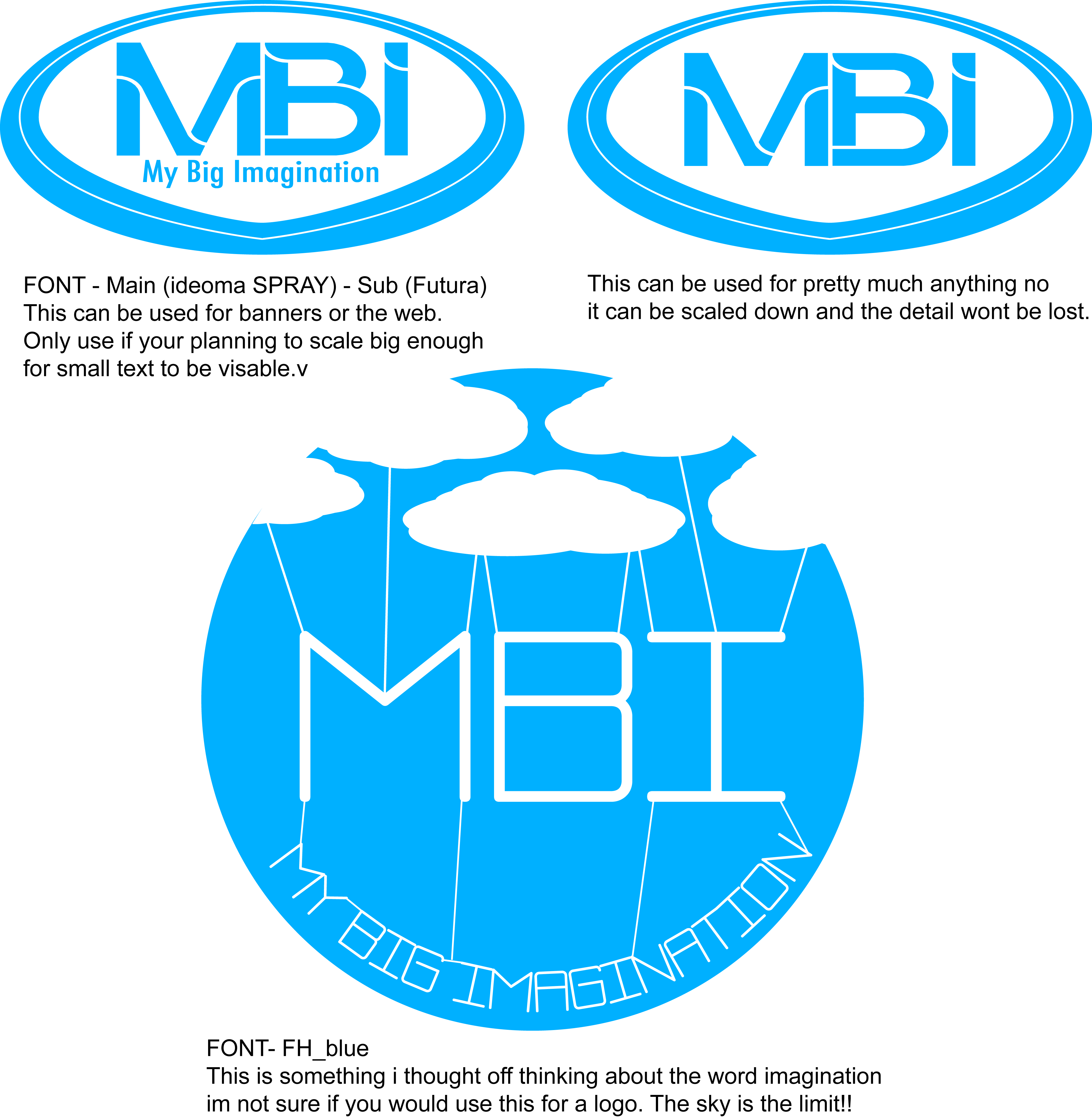 Diseño de Logo por AEH Creative para My Big Imagination | Diseño #57831