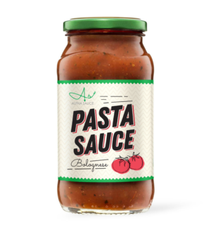Pasta Sauce Label for Alpha Sauce | Label Design by 55rova