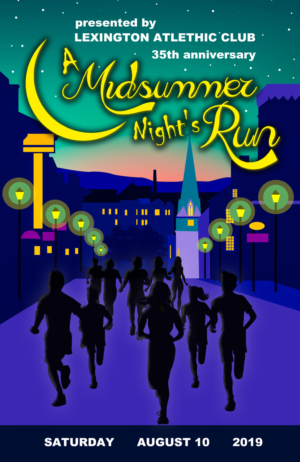 A Midsummer Night's Run 35th Anniversary Poster | Poster-Design von Wally_F