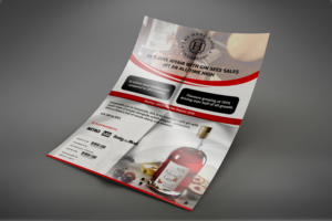 Trade Handout - The Handmade Gin company  | Diseño de Flyer por ecorokerz