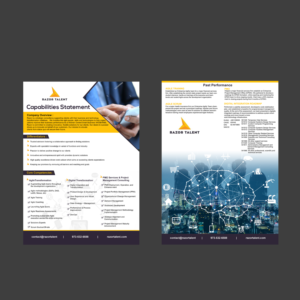 Technology Consulting Capability Statement    | Design de Flyer par Schöpfer