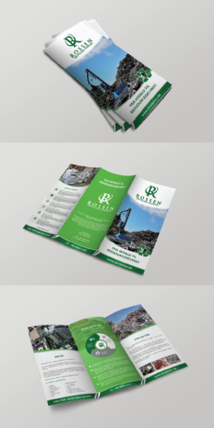 Recycling company need a brochure - We are metal and electronic recycling company, we need a broc... | Brochure Design by alex989