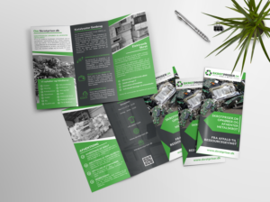 Recycling company need a brochure - We are metal and electronic recycling company, we need a broc... | Brochure Design by Ena
