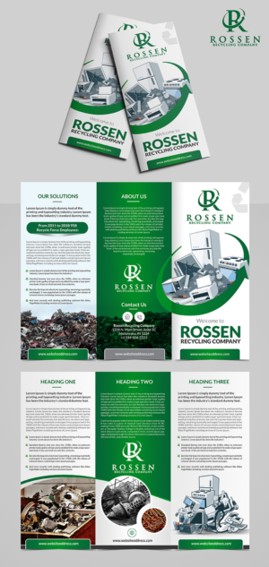 Recycling company need a brochure - We are metal and electronic recycling company, we need a broc... | Brochure Design by SAI DESIGNS